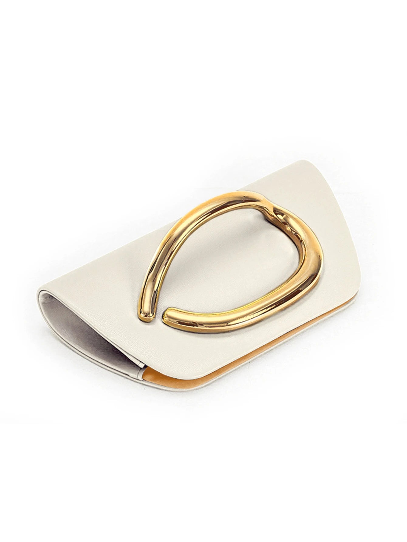 Multiva Elegant Gold Chain Box Clutch | Luxury Evening Shoulder Bag