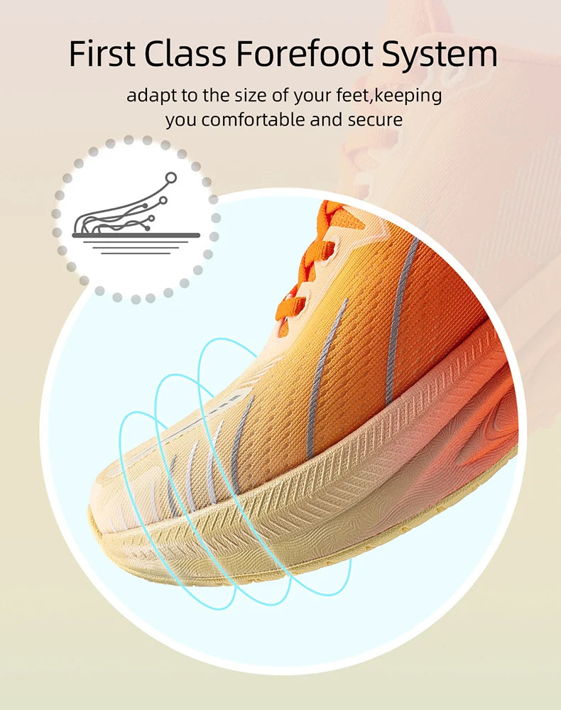 ONEMIX Professional Cushioned Running Shoes – Lightweight Breathable Marathon Sneakers