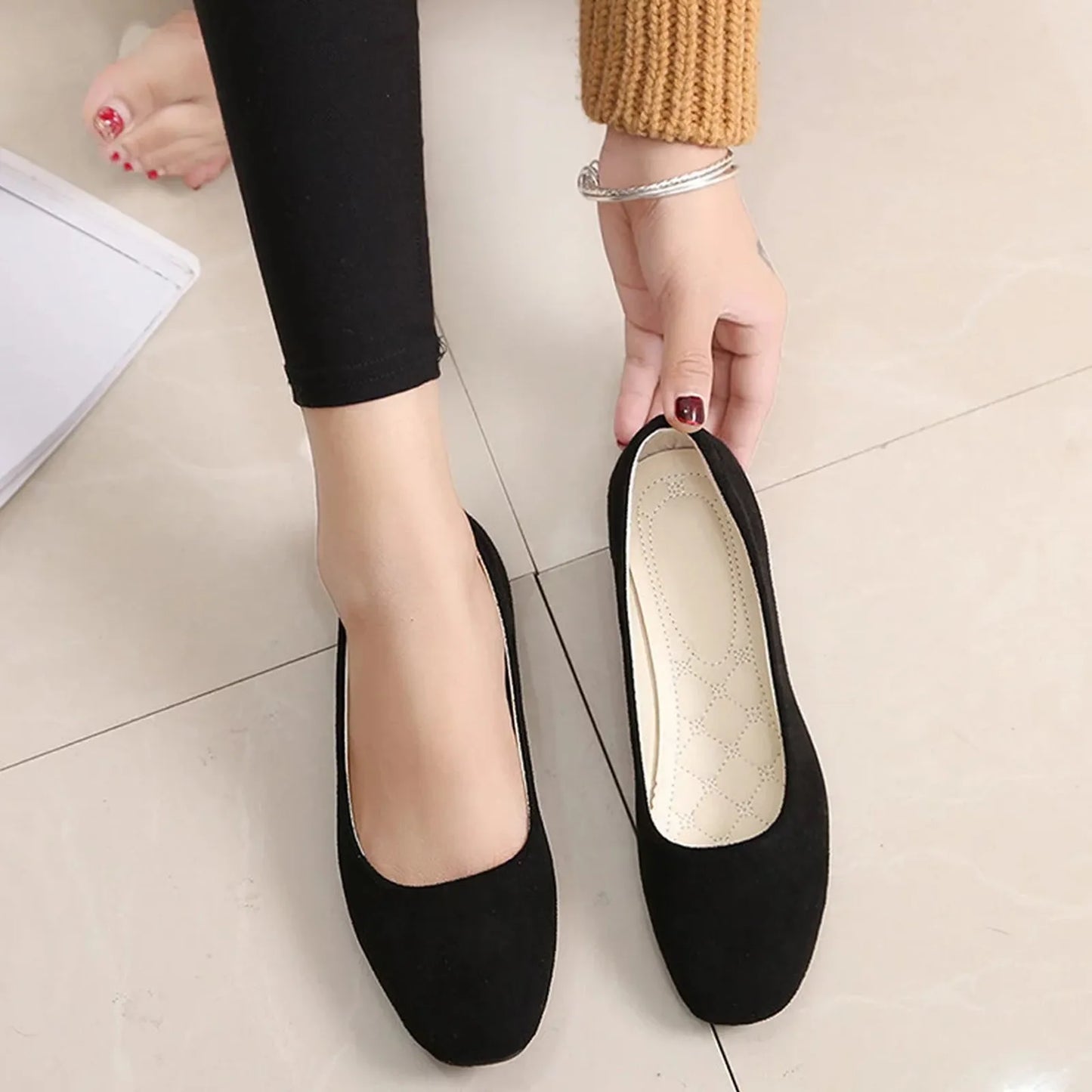 Multiva Women’s Flat Sandals | Elegant Comfortable Slip-On Summer Shoes