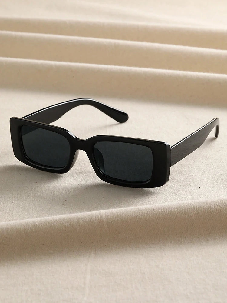 Multiva Rectangle Sunglasses | Chic Street Style UV400 Fashion Eyewear for Women