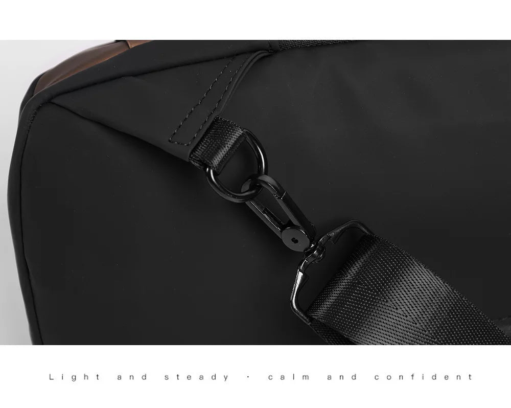 Men's Anti-Theft Sling Bag with USB Charging Port – Waterproof Crossbody Chest Backpack
