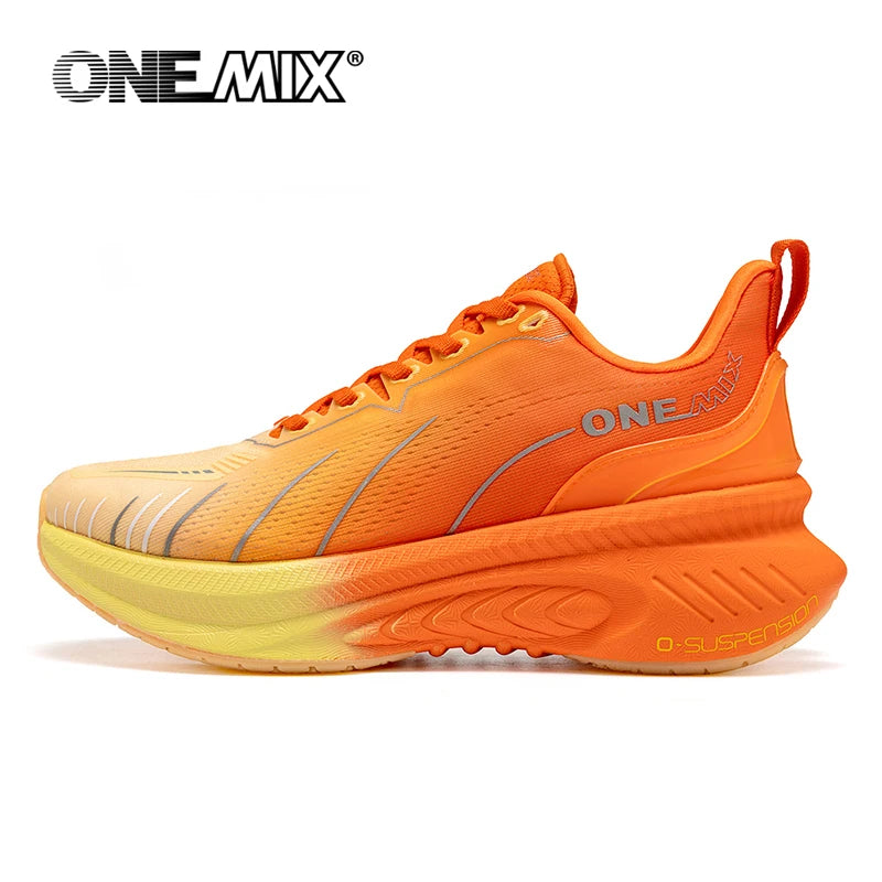 ONEMIX Professional Cushioned Running Shoes – Lightweight Breathable Marathon Sneakers